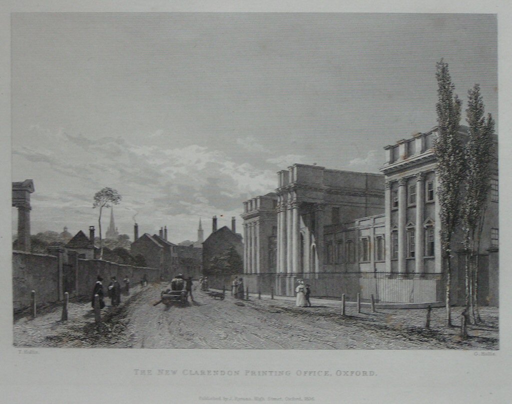 Print - The New Clarendon Printing Office, Oxford - Hollis